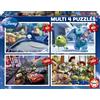 Disney Multi 4 Puzzles 50