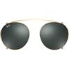 Ray Ban Round fleck clip-