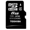 Toshiba microSDHC 8GB Class 4